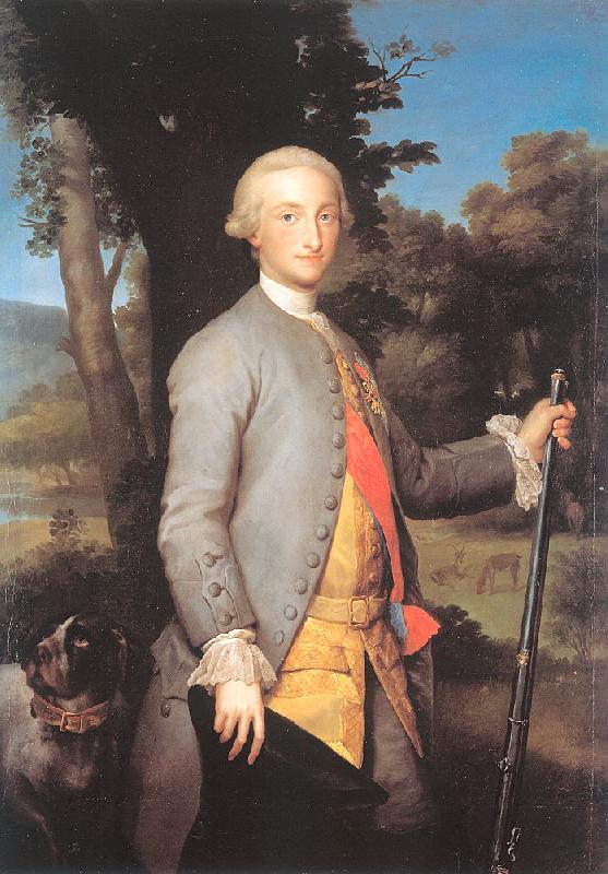 MENGS, Anton Raphael Charles IV as Prince oil painting image